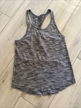 lululemon athletica Heather Gray Racerback Tank